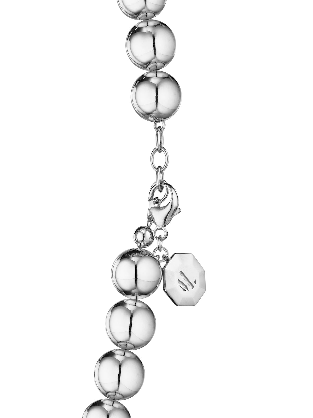 MoAnA LUU beads bracelet in silver. Inspired by Creole jewelry.