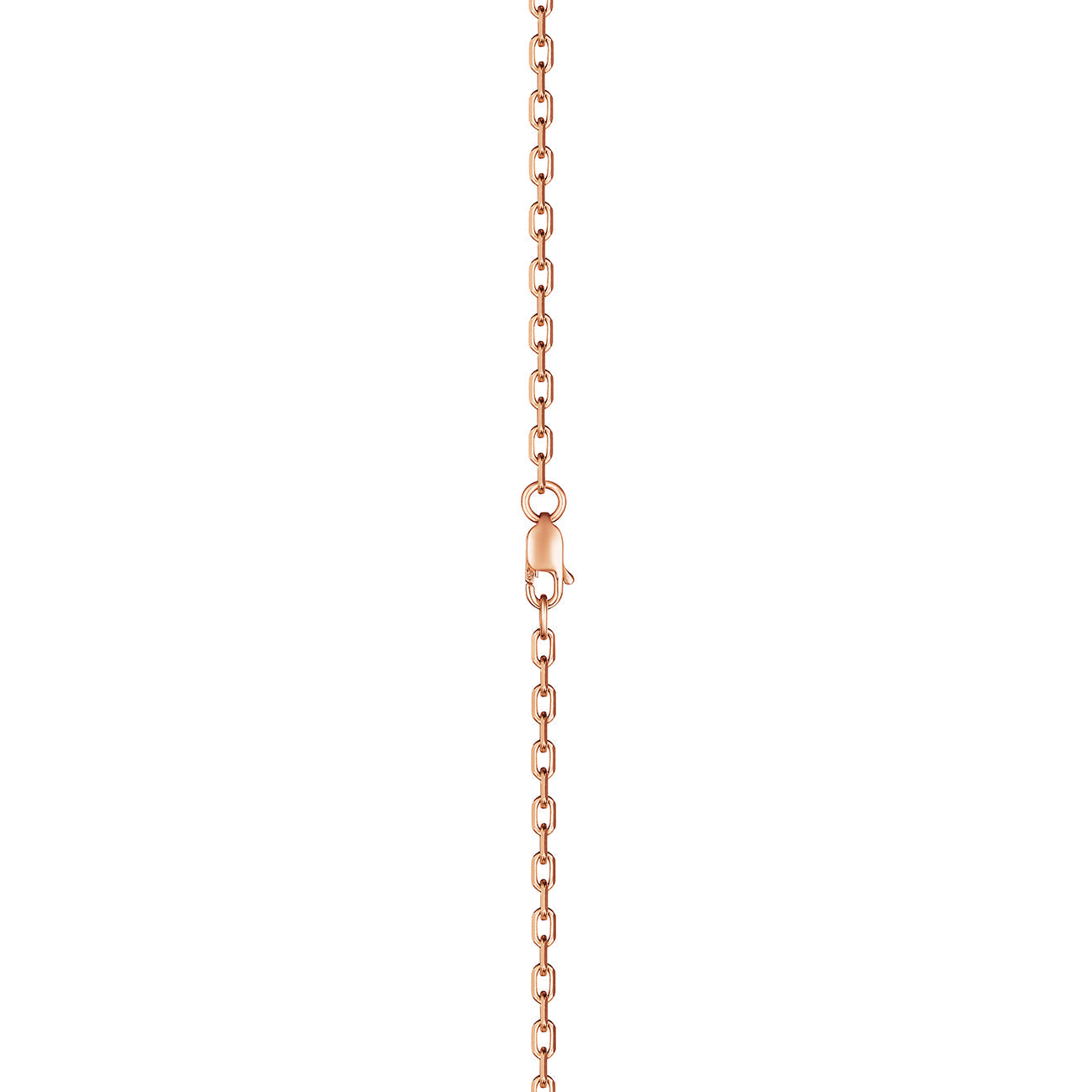 MoAnA LUU Doudou chain in 18K rose gold, featuring lobster lock. 